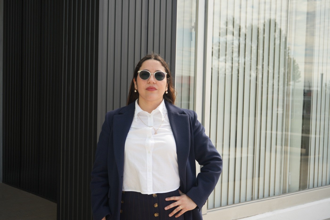 Rocío Algueda, abogada de Legalfam, en la oficina de Coquimbo