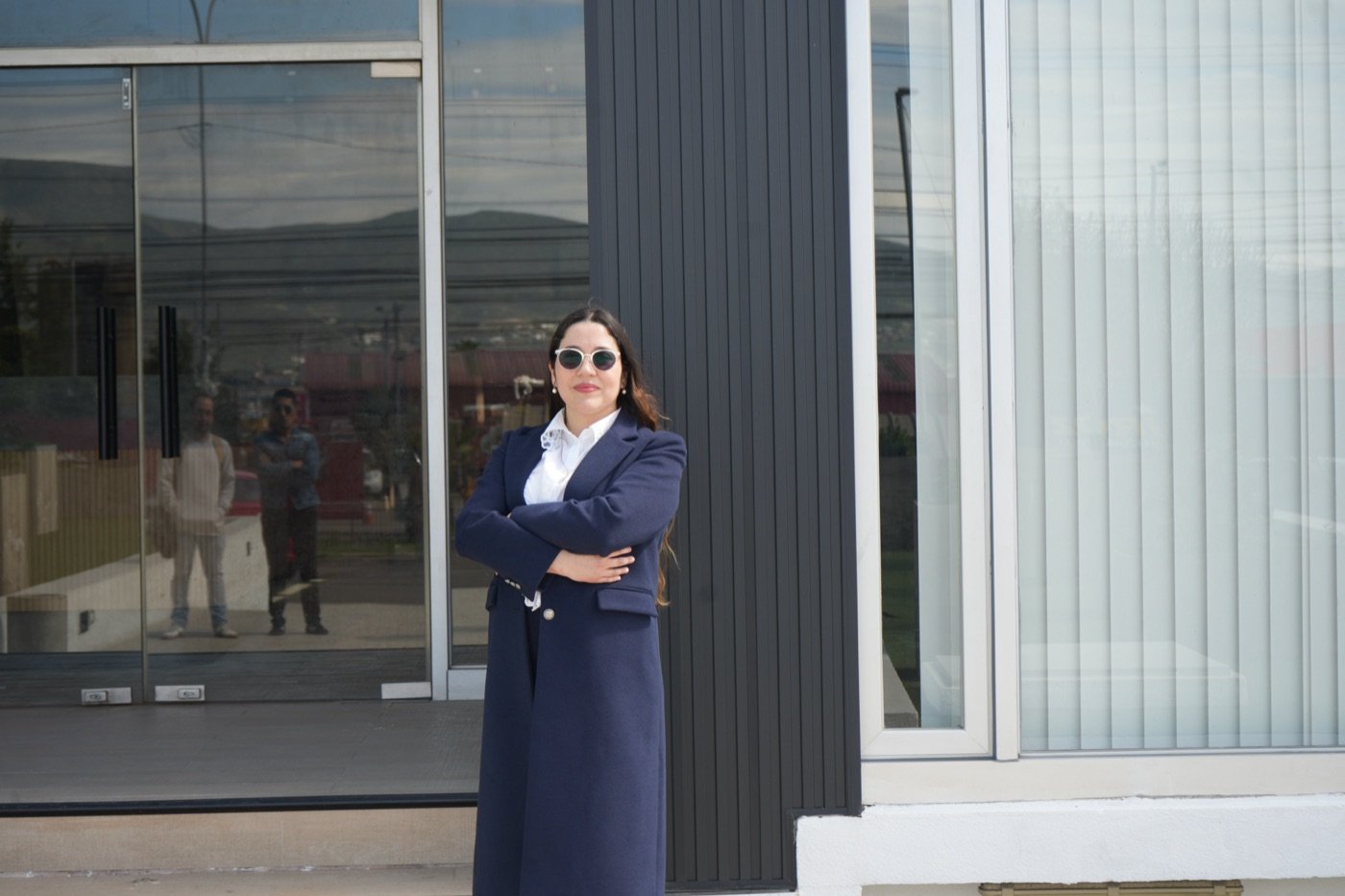 Rocío Algueda, abogada de Legalfam, en la oficina de Coquimbo